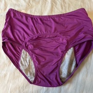 New purple period undies